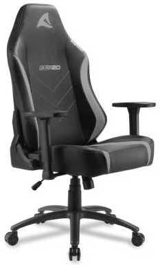 

Офисное кресло Sharkoon Skiller SGS20 черный/серый [SGS20-BK/GY], Офисное кресло Sharkoon Skiller SGS20 SGS20-BK/GY черный/серый