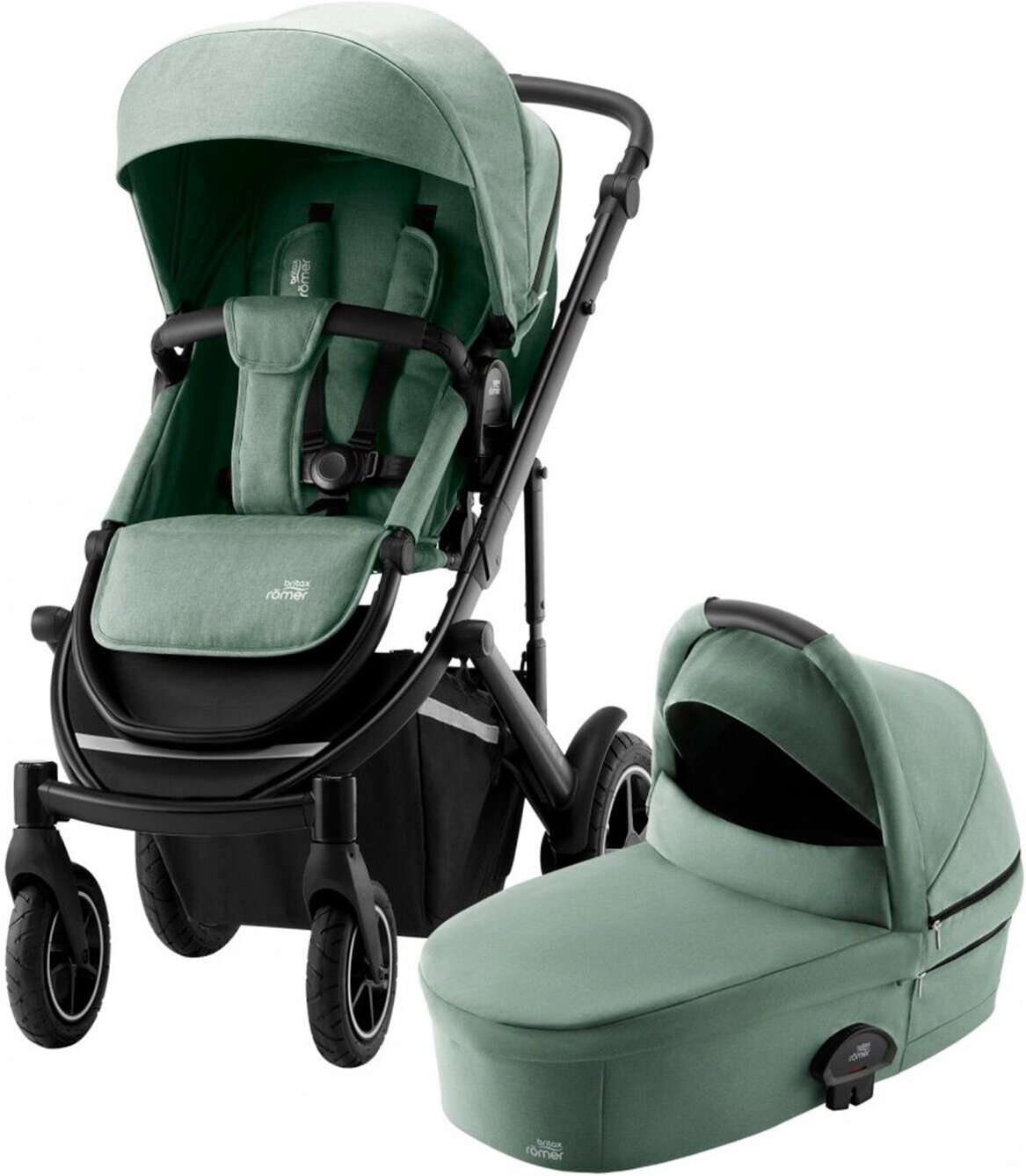 

Детская коляска Britax Romer Smile 4 2 в 1 Jade Green (SM20994)