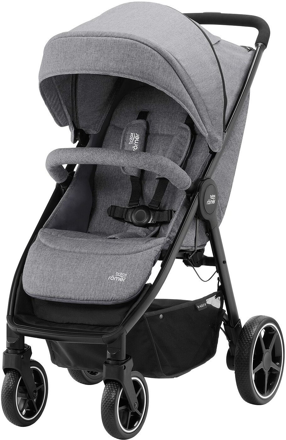 

Детская коляска Britax Romer B-Agile R Elephant Grey/Black [2000032872], Детская коляска Britax Romer B-Agile R 2000032872 Elephant Grey/Black