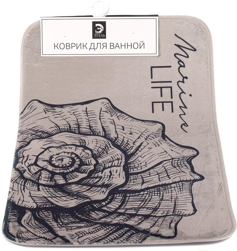 

Коврик для ванной Этель Marine life (27928486)