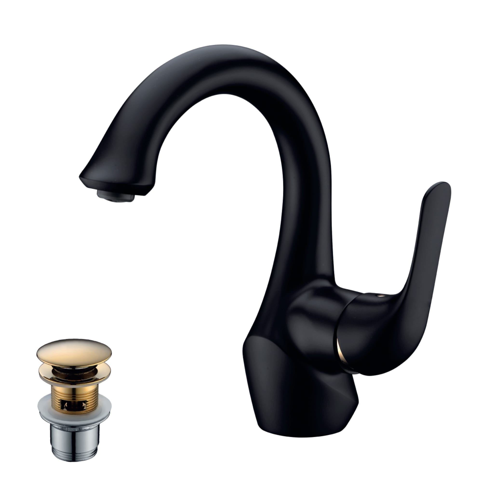 

Смеситель LEMARK Swan LM5406BG (черный), Swan