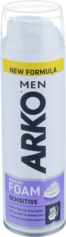 

Пена для бритья Arko Men Sensitive 200мл, Men Sensitive 200мл
