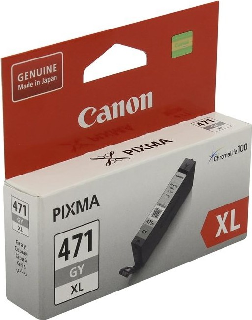 

Картридж Canon CLI-471XLGY серый (0350C001)