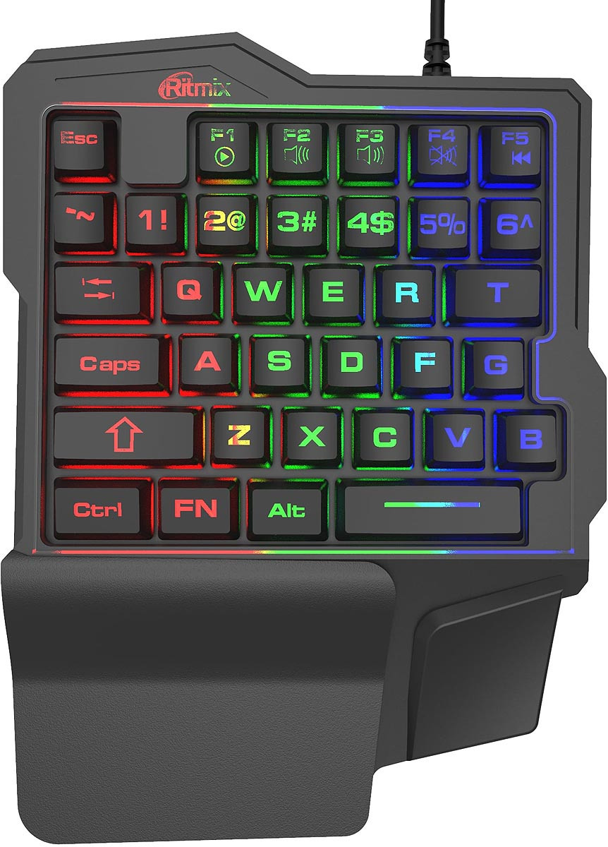 

Клавиатура Ritmix RKB-209 BL Gaming, Кейпад Ritmix RKB-209BL