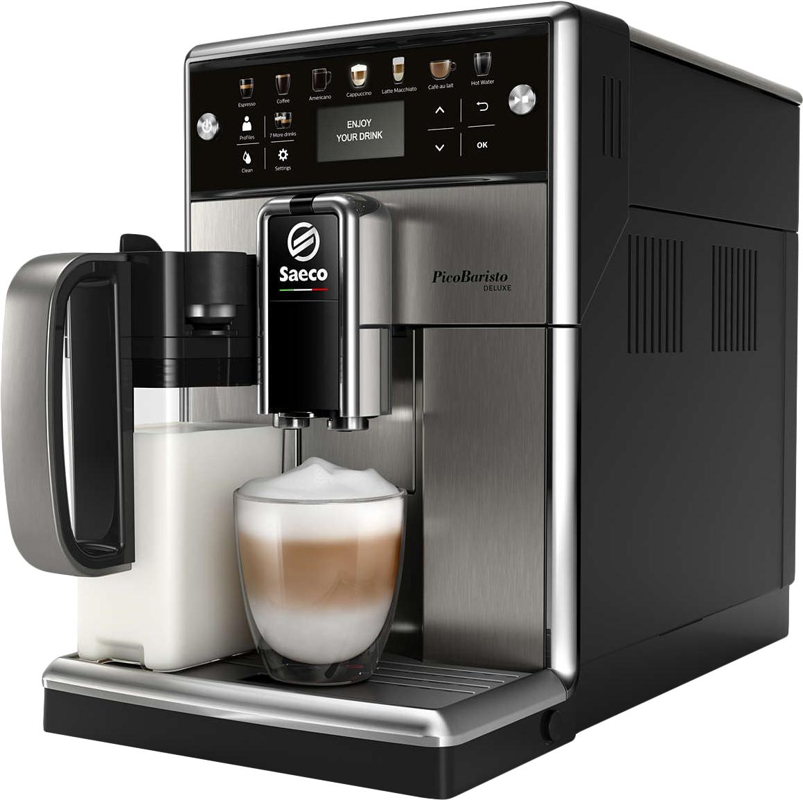

Эспрессо кофемашина Saeco PicoBaristo Deluxe SM5573/10, 5573/10 PicoBaristo Deluxe