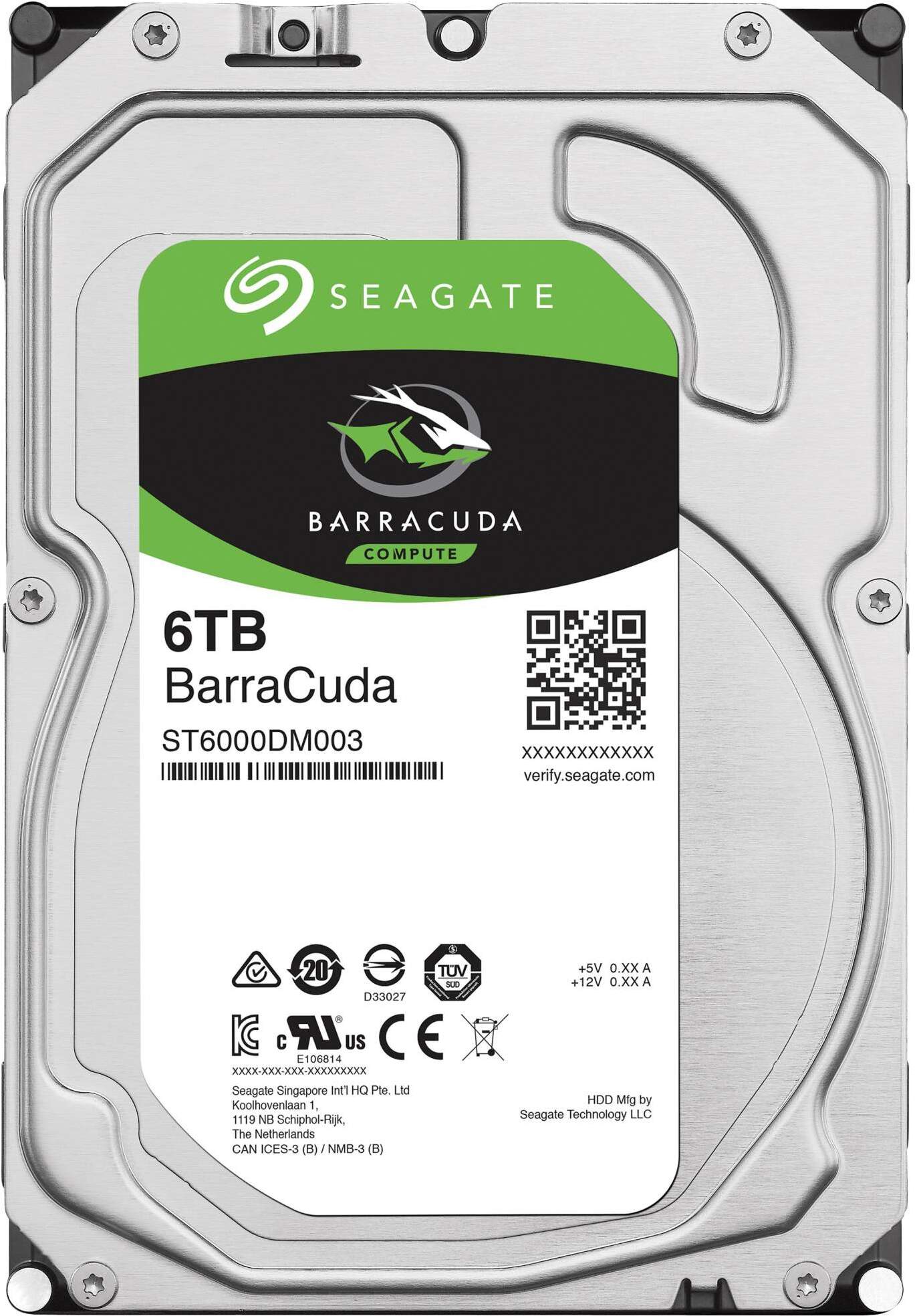 

Жесткий диск Seagate BarraCuda 6TB ST6000DM003, Жесткий диск Seagate Original ST6000DM003