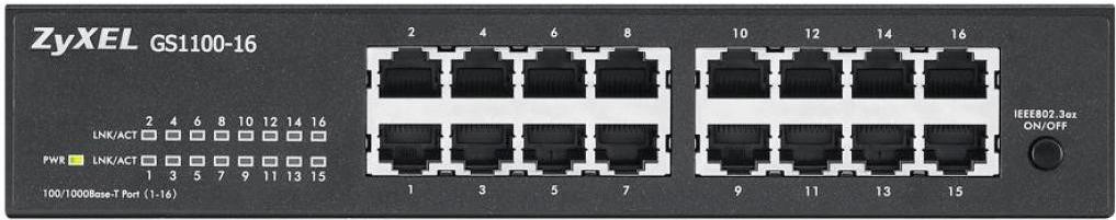 

Коммутатор Zyxel GS1100-16, GS1100-16