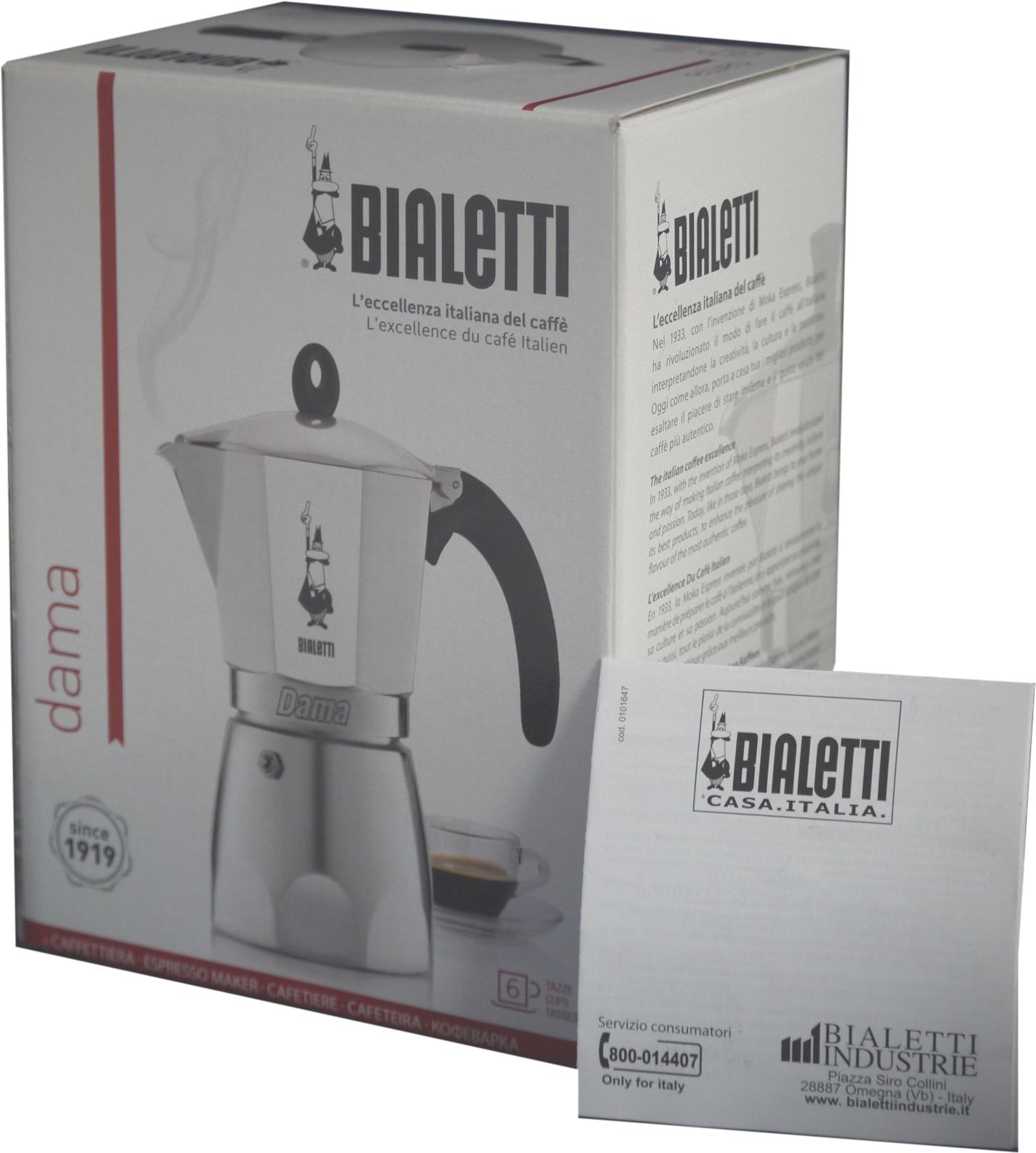 

Гейзерная кофеварка Bialetti Dama 2153, Dama 2153