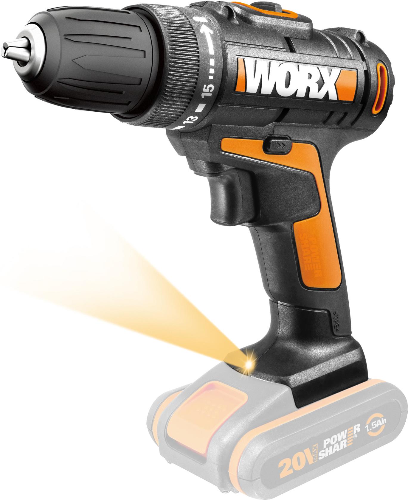 

Дрель-шуруповерт Worx WX101.9