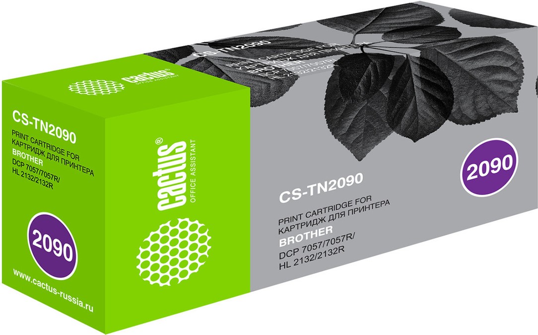 

Картридж Cactus CS-TN2090 Black, Тонер Картридж Cactus CS-TN2090 черный