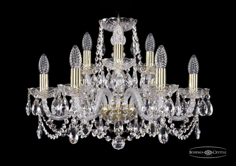 

Подвесная люстра Bohemia Ivele Crystal 1402/6+3/195/G