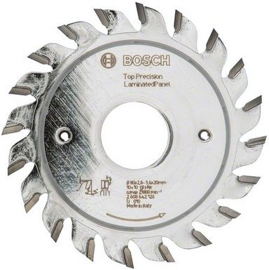 

Диск пильный Bosch 80х20 мм 20 зуб. best for laminated panel [2.608.642.126], Диск пильный Bosch 80х20 мм 20 зуб. best for laminated panel 2.608.642.126
