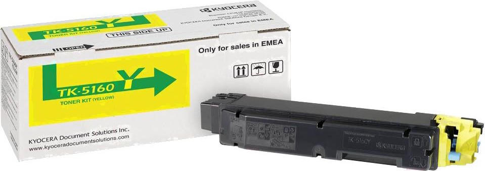 

Картридж для принтера Kyocera TK-5140Y, Тонер Картридж Kyocera TK-5140Y желтый (1T02NRANL0)