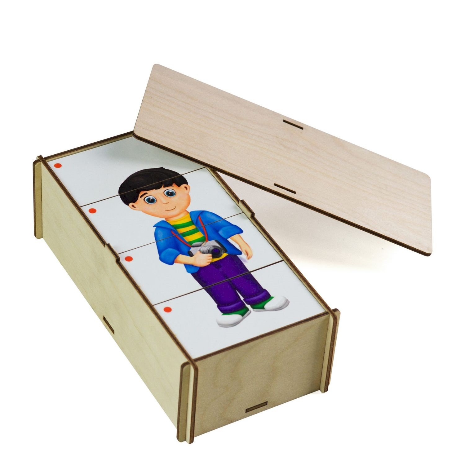 

Игрушка Paremo Составные картинки. Профессии, Составные картинки Профессии