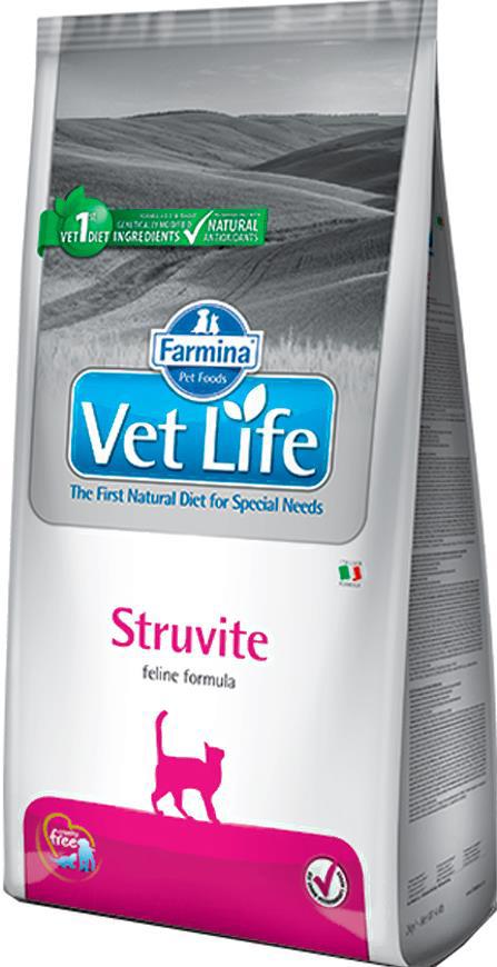 

Корм для кошек Farmina Vet Life Struvite 2 кг, Vet Life Struvite 2кг