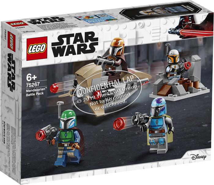 

Конструктор LEGO Боевой набор: мандалорцы [75267], Боевой набор: мандалорцы