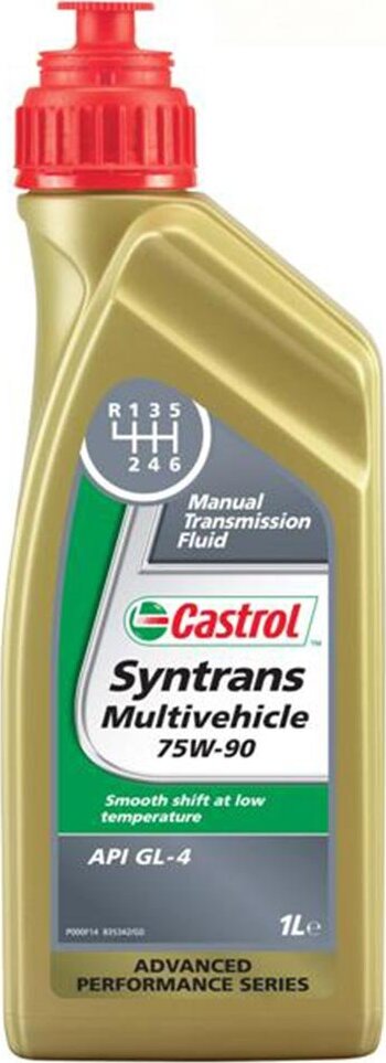 

Трансмиссионное масло Castrol Syntrans Multivehicle 75W90 1л [154FA3], Syntrans Multivehicle 75W90 1л