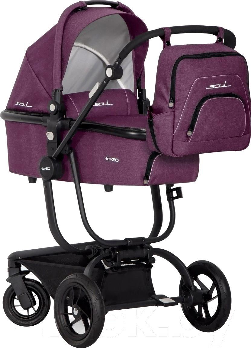 

Детская коляска EasyGo SOUL 2в1 Purple [136513], Детская коляска EasyGo SOUL 2в1 136513 Purple