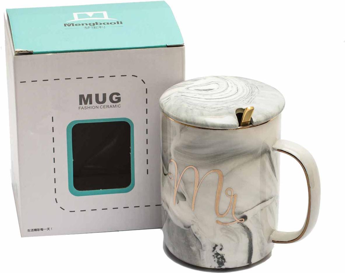 

Кружка с ложкой Мон Ами MUG-185 с крышкой 400мл, MUG-185 с крышкой 400мл