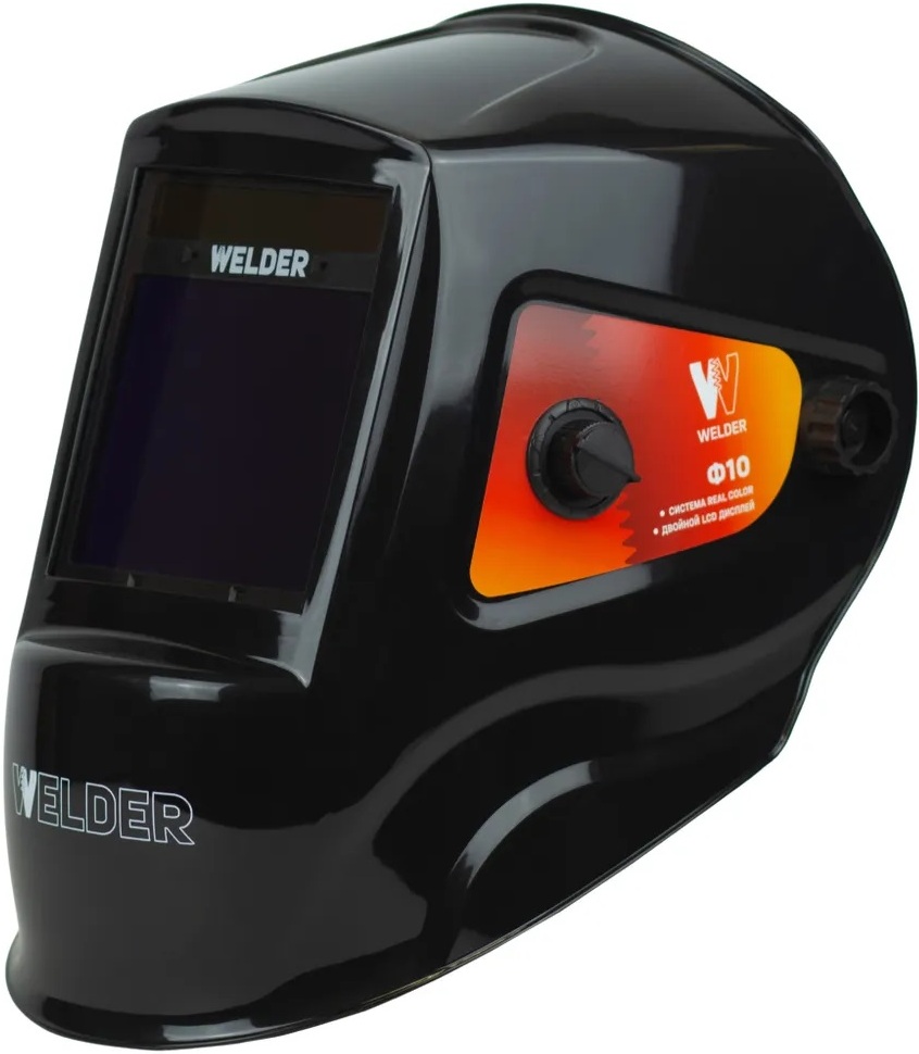

Маска сварочная Welder Ultima Ф10 Хамелеон 103x90 мм (WDU-Ф10-П)