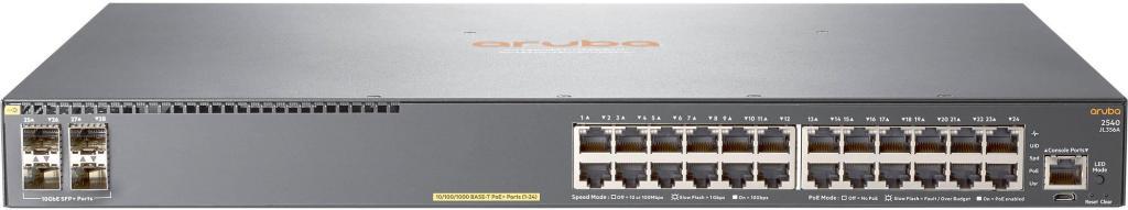 

Коммутатор Aruba 2540 Series JL356A, Aruba 2540 24G PoE+ 4SFP+ Switch