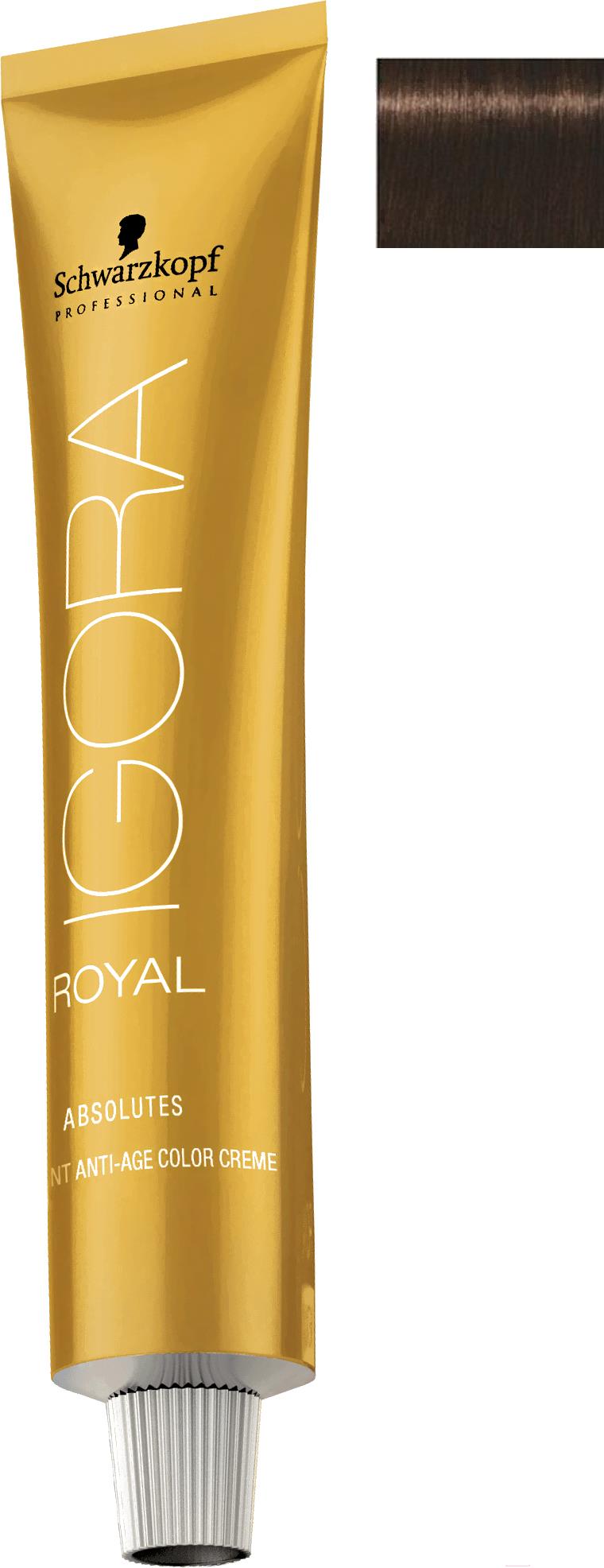 

Краска для волос Schwarzkopf Professional Igora Royal Absolutes 6-50 60мл, Igora Royal Absolutes 6-50 60мл