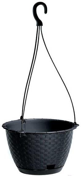 

Кашпо Prosperplast Ratolla Round W DRLW215-S433 (антрацит)