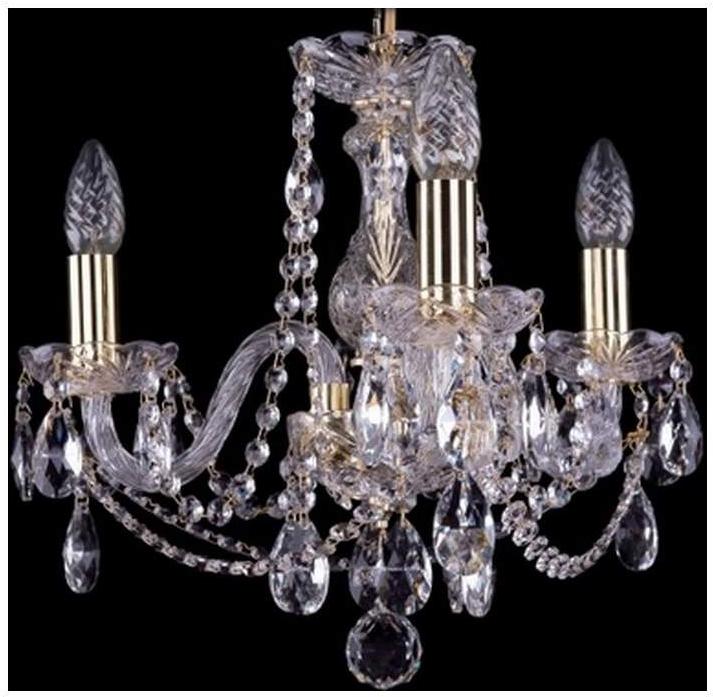 

Подвесная люстра Bohemia Ivele Crystal 1402/3/141/G