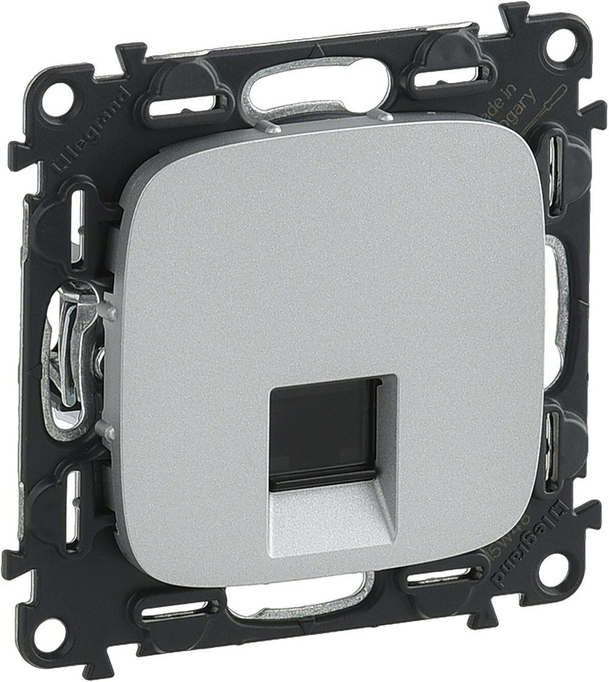

Розетка Legrand Valena Allure 753940 алюминий, Valena Allure 753940