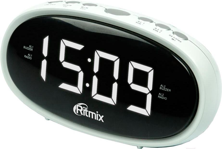 

Радиочасы Ritmix RRC-616 (белый), Радиочасы Ritmix RRC-616 White