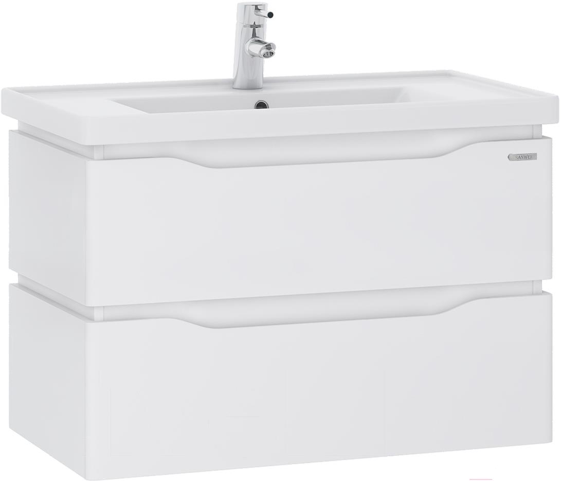 

Тумба с умывальником Sanwerk Alessa Air 70 Канте 2F белый [MV0000638], Alessa Air 70 Канте 2F