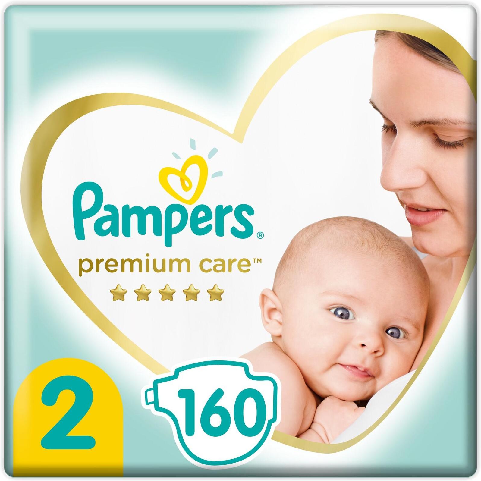 

Детские подгузники Pampers Premium Care 2 Mini 160шт