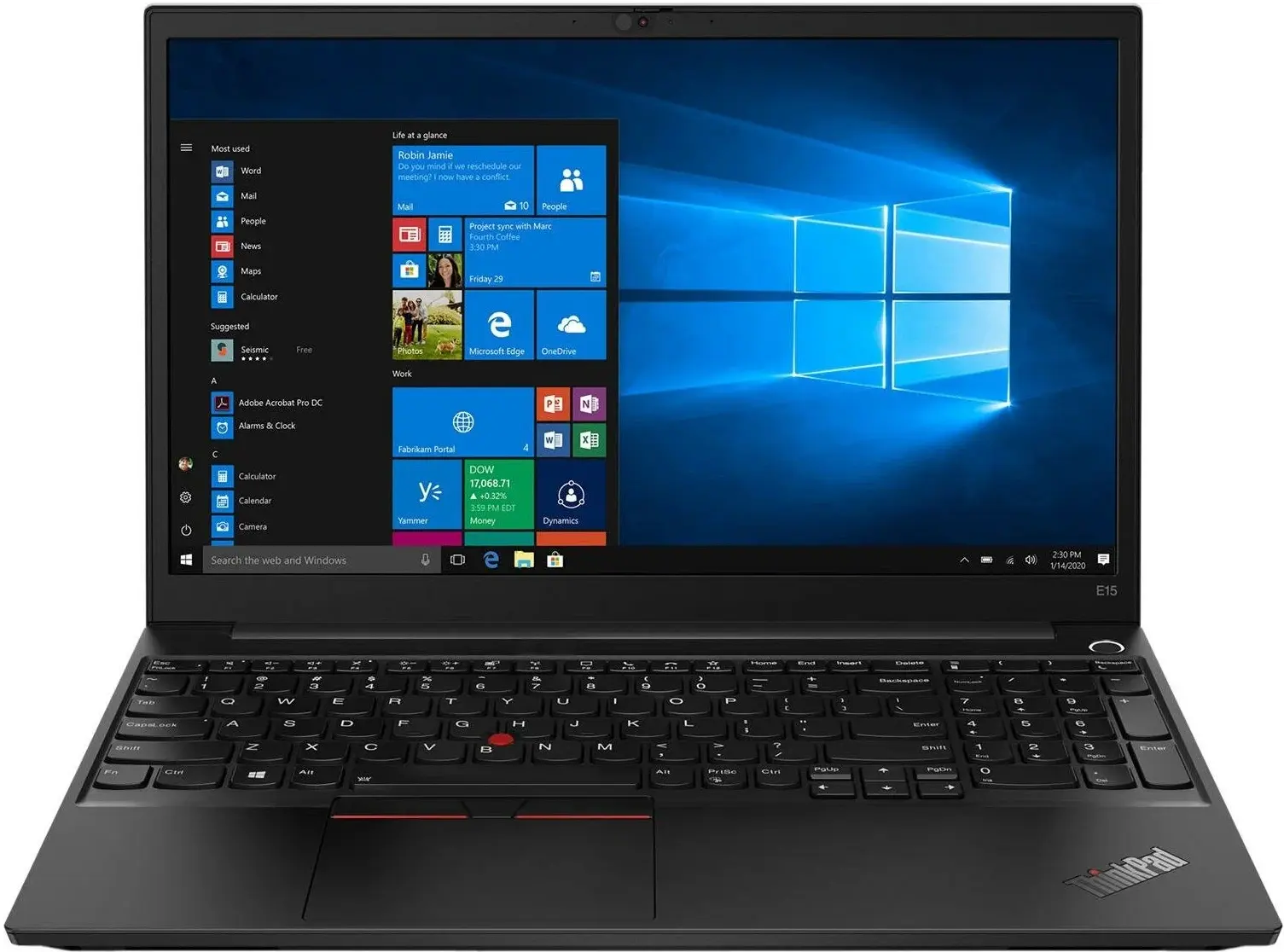 

Ноутбук Lenovo ThinkPad E15 Gen 3 черный (20YG0041RT), (Lenovo ThinkPad E15 Gen 3 (20YG0041RT) 15.6 FHD IPS 300N/Ryzen 3 5300U/8GB/SSD256GB/AMD Radeon/720p+IR/Fingerprint/Backlit/DOS/Black)