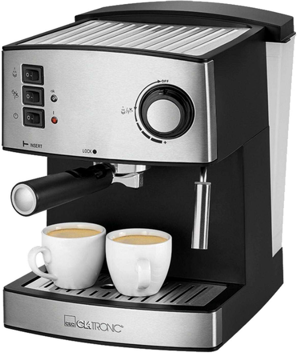 

Кофемашина Clatronic ES 3643 Schwarz/Inox, ES 3643