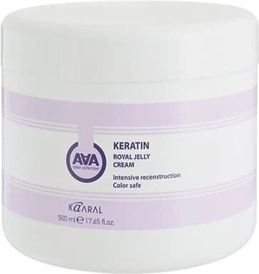 

Маска для волос Kaaral AAA Keratin Royal Jelly Сream питательная (500мл), Маска для волос Kaaral AAA Keratin Royal Jelly Сream питательная 500мл