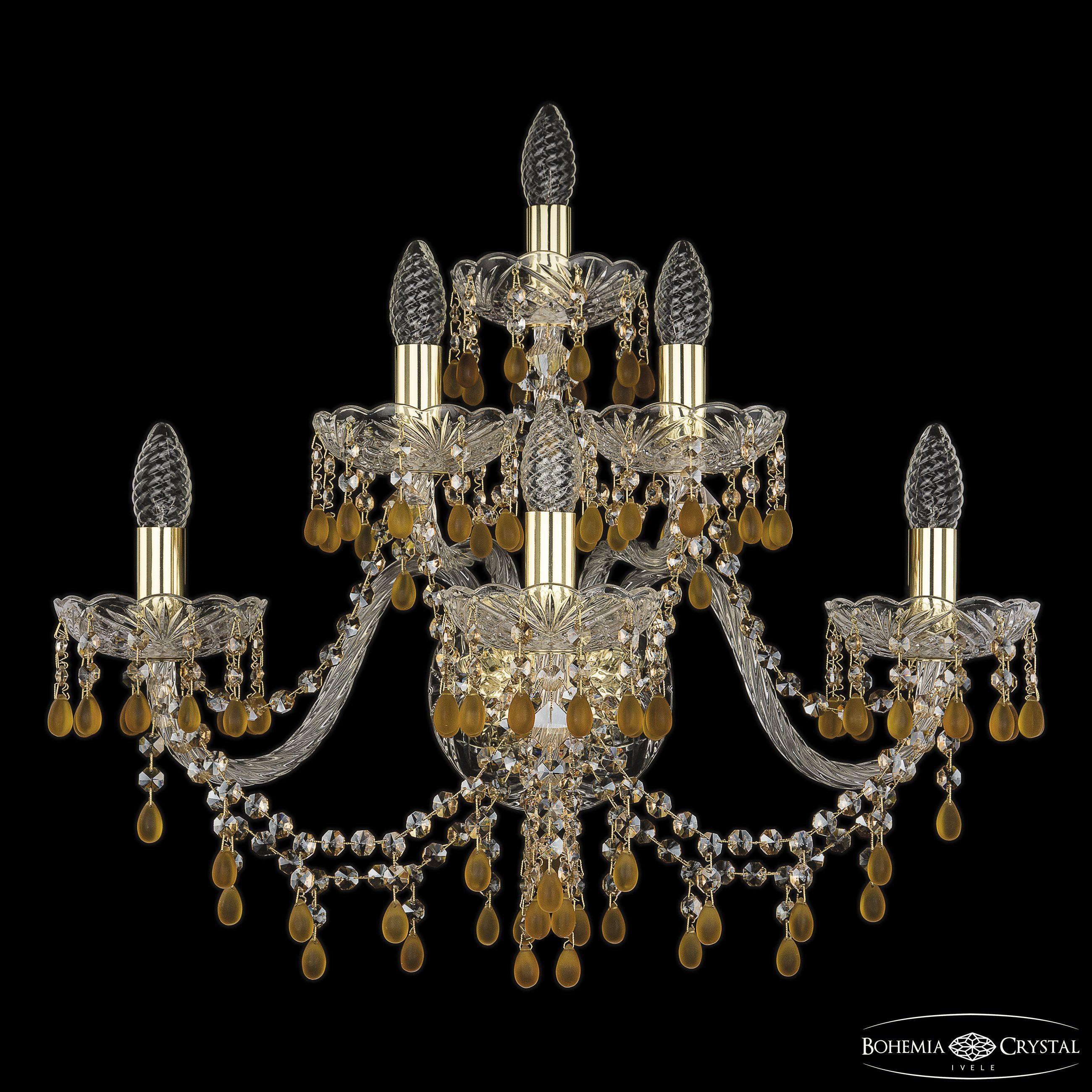 

Бра Bohemia Ivele Crystal 1410B/3+2+1/240/XL G V1003 R721
