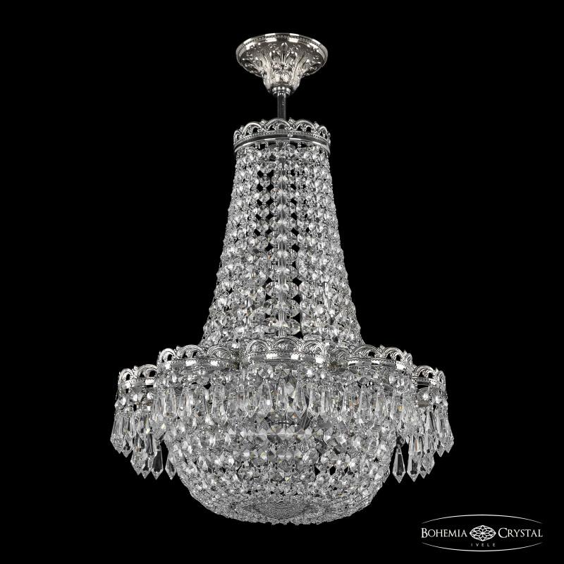 

Люстра на штанге Bohemia Ivele Crystal 19311/H2/35JB Ni
