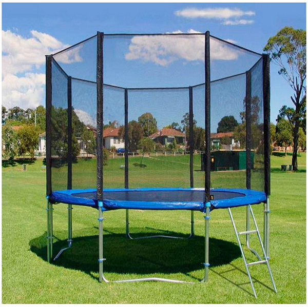 

Батут Atlas Sport 404 см 13ft PRO усиленные опоры Blue, Батут Atlas Sport 404см - 13ft Pro