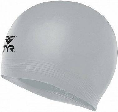 

Шапочка для плавания Tyr Latex Swim Cap LCL/040 серебристый, Latex Swim Cap LCL/040
