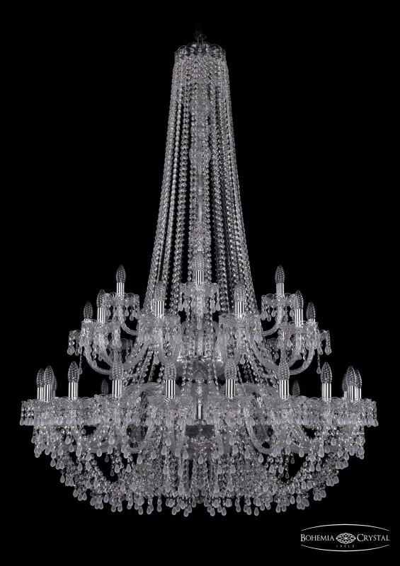 

Подвесная люстра Bohemia Ivele Crystal 1410/20+10+5/400/h-160/2d/Ni/V0300