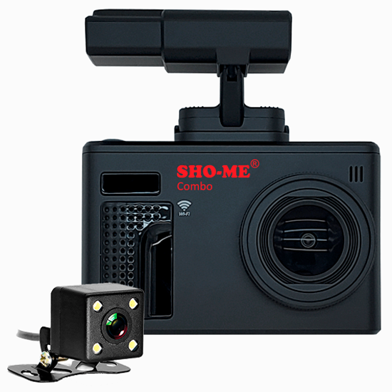 

Видеорегистратор-радар-детектор Sho-Me Combo Note WiFi DUO