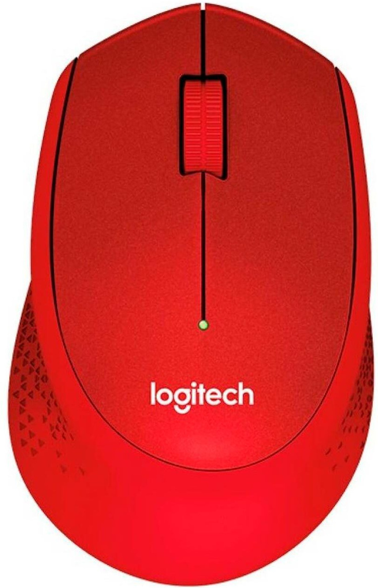 

Мышь Logitech M330 Silent Plus красный