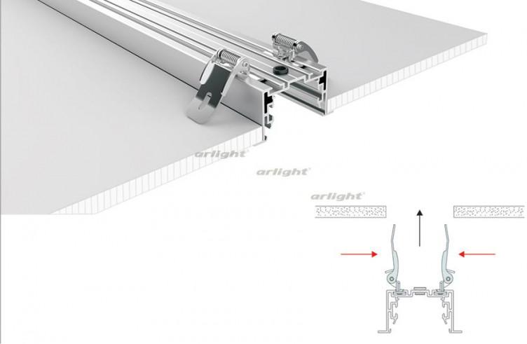 

Arlight Профиль с экраном S2-LINIA94-F-2500 ANOD+OPAL [021178], Профиль с экраном S2-LINIA94-F-2500 ANOD+OPAL