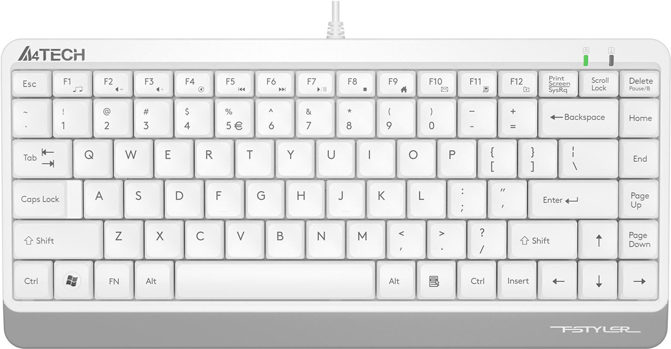 

Клавиатура A4Tech Fstyler FK11 белый [1391318], Клавиатура A4Tech Fstyler FK11 1391318 белый