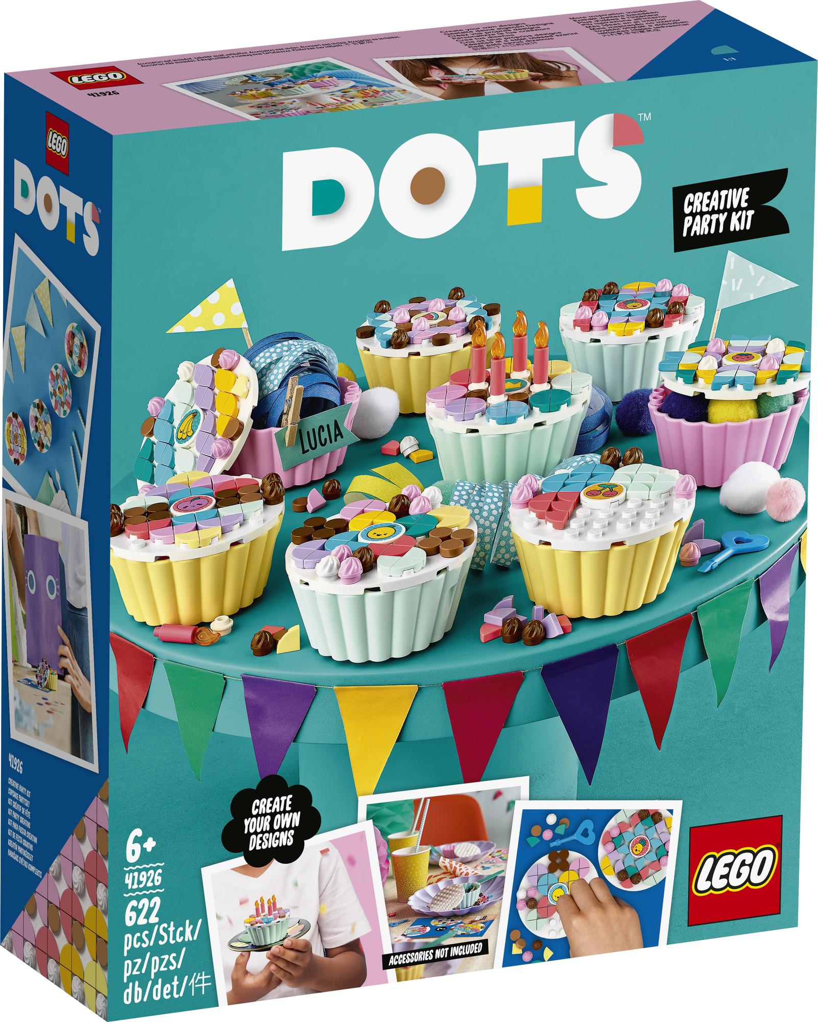 

Конструктор LEGO DOTS Креативный набор для праздника [41926], DOTS Креативный набор для праздника