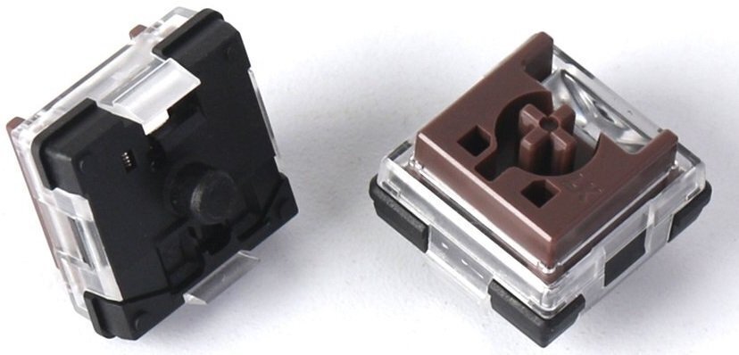 

Набор переключателей Keychron Low Profile Optical MX Коричневый 90 шт