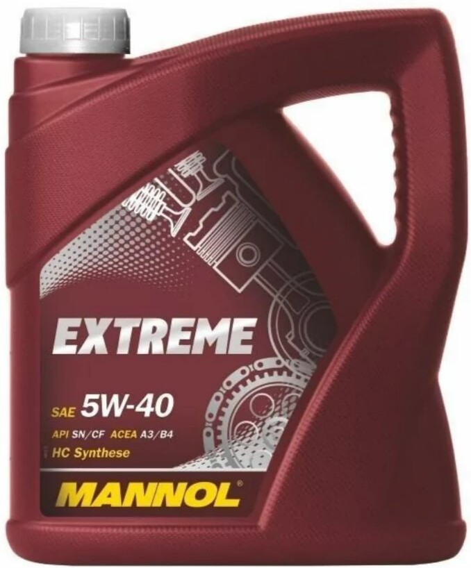 

Моторное масло Mannol Extreme 5W40 SN/CF 4л [MN7915-4], Моторное масло Mannol Extreme 5W40 SN/CF 4л MN7915-4