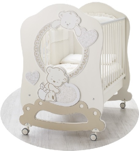 

Детская кроватка Italbaby Love Oblo крем