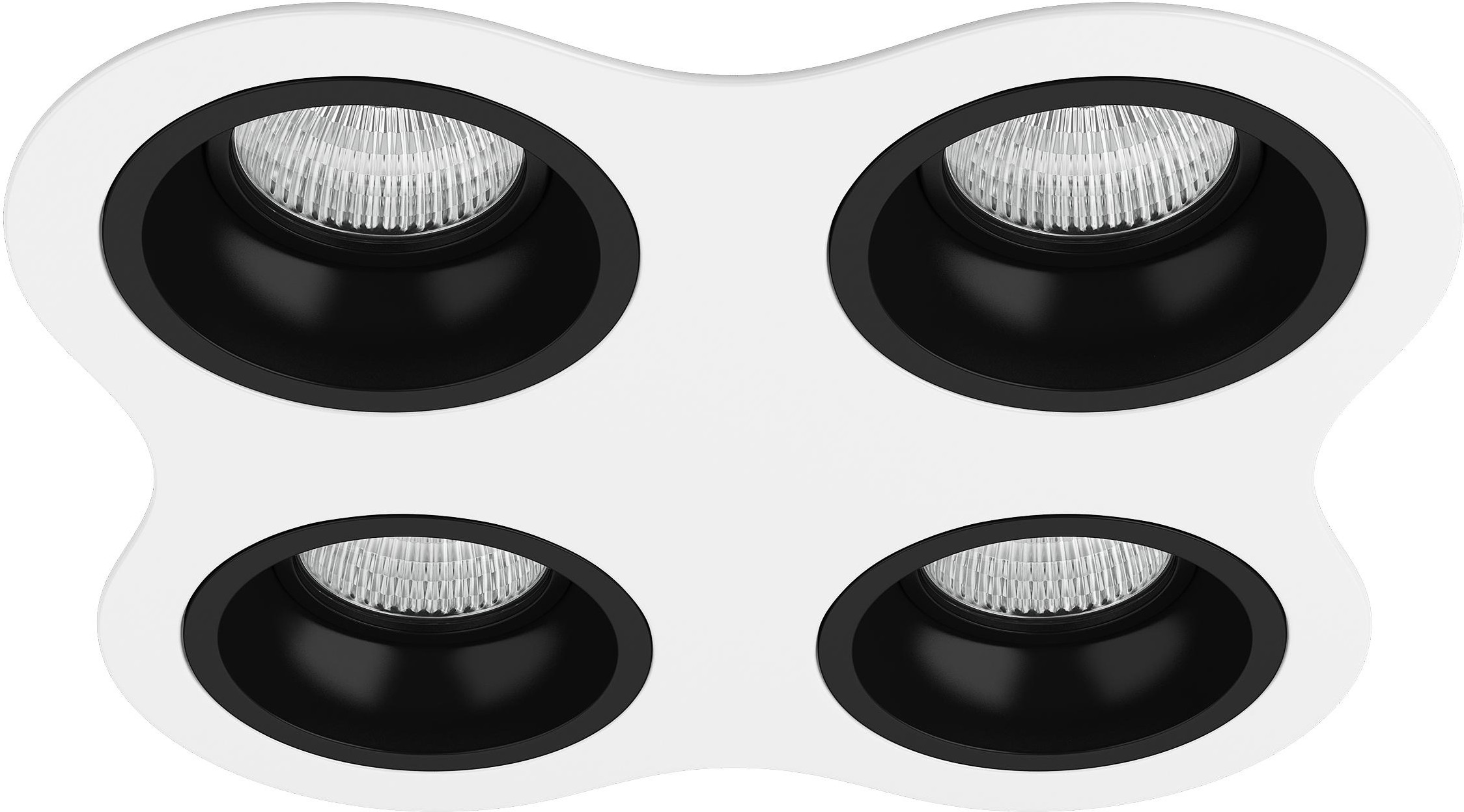 

Встраиваемый точечный светильник Lightstar D64607070707
