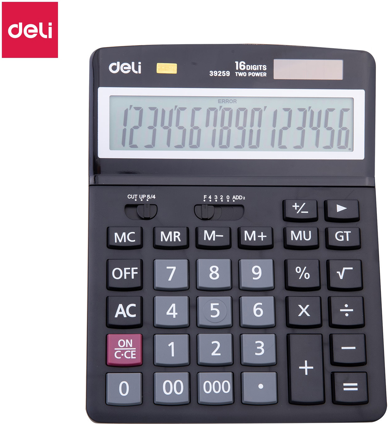

Калькулятор Deli E39259
